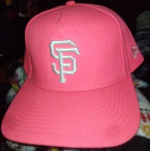 Rare* Fluorescent Pink San Francisco Giants Snapback* Rare**
